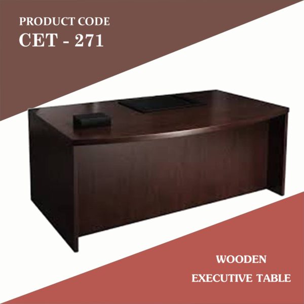 Laminated single-unit Executive table