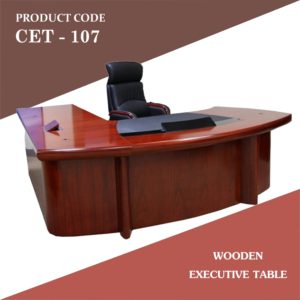 Wood shining laminated Executive table