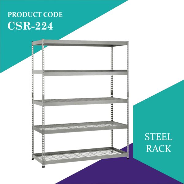 6 Shelves Steel Rack