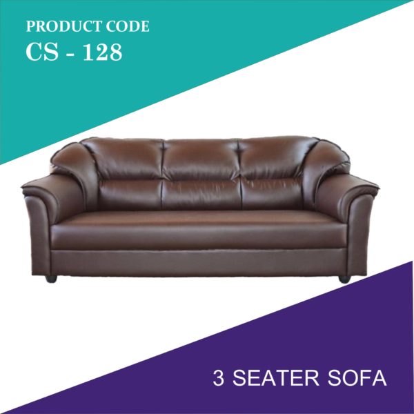 3 Seater Rexine Sofa