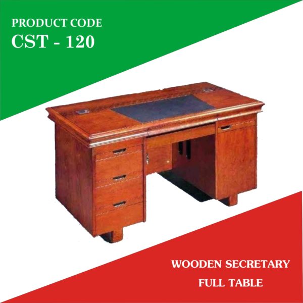 Wooden full Secretary Table
