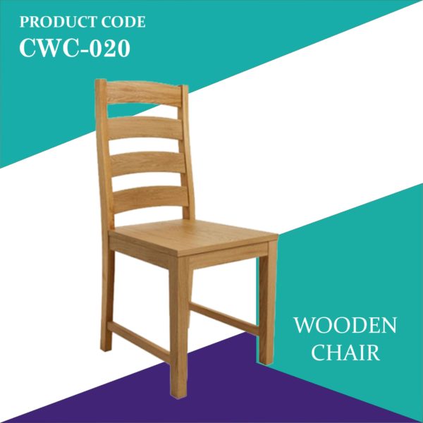 Simple Wooden Chair without Arms
