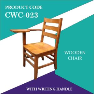 Wooden Standard Writing Chair