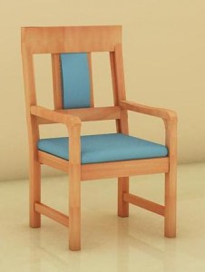 cushion chair with arm(frw7)  